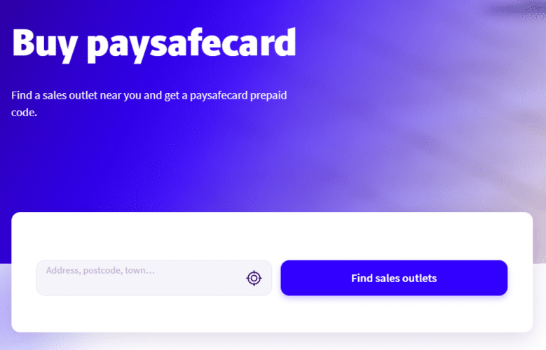 Buy paysafecard