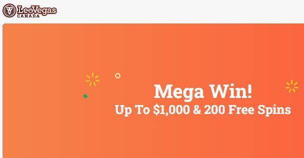 LeoVegas Canada default currency is $