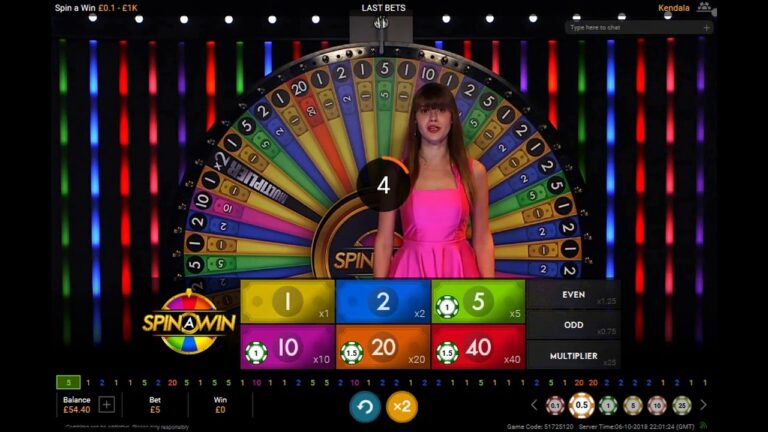 Live Spin a Win by Playtech